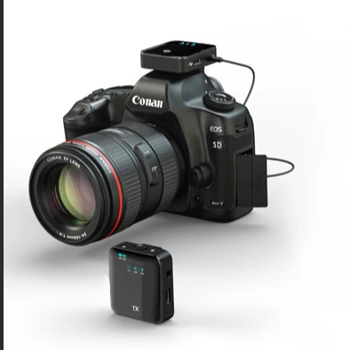 Professional High Quality Square Wireless Microphone For Smartphone Interview Camera Live