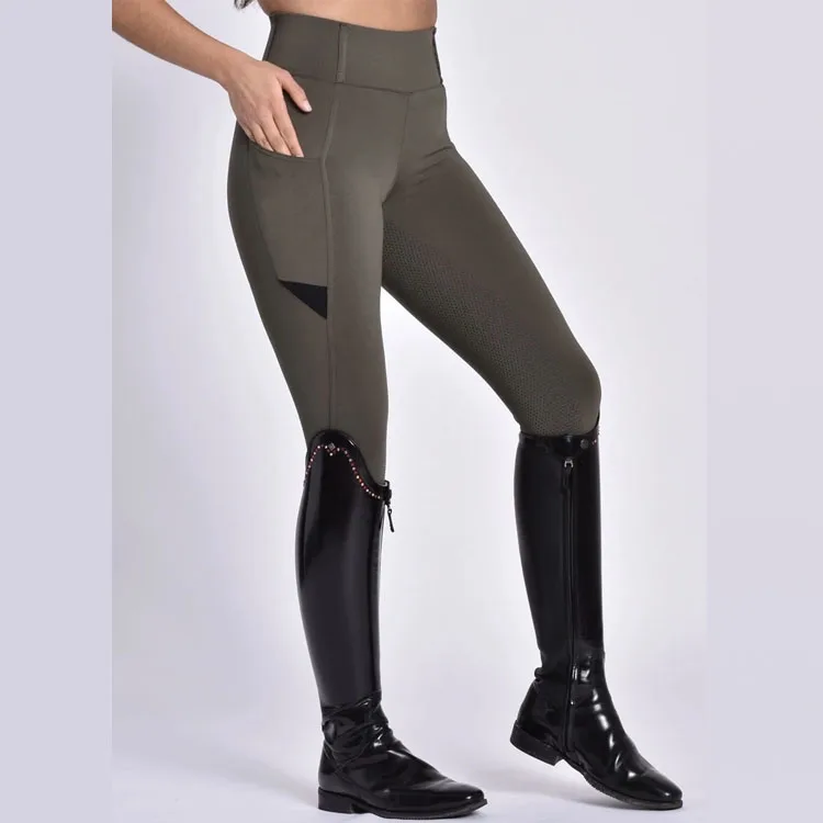 International Standards Riding Race Equipment Equestrian Wear  Women Breeches High Waist Horse Riding Tights