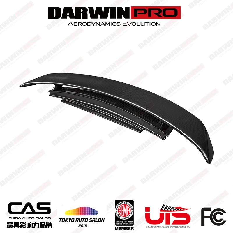 DarwinPRO GT Style Carbon Fiber Trunk Spoiler wing ForAudi R8 Convertible Spyder