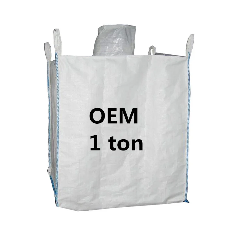 EGP One Ton PP Woven Jumbo Bag Flexible Freight for Chemicals powder calcium carbonate