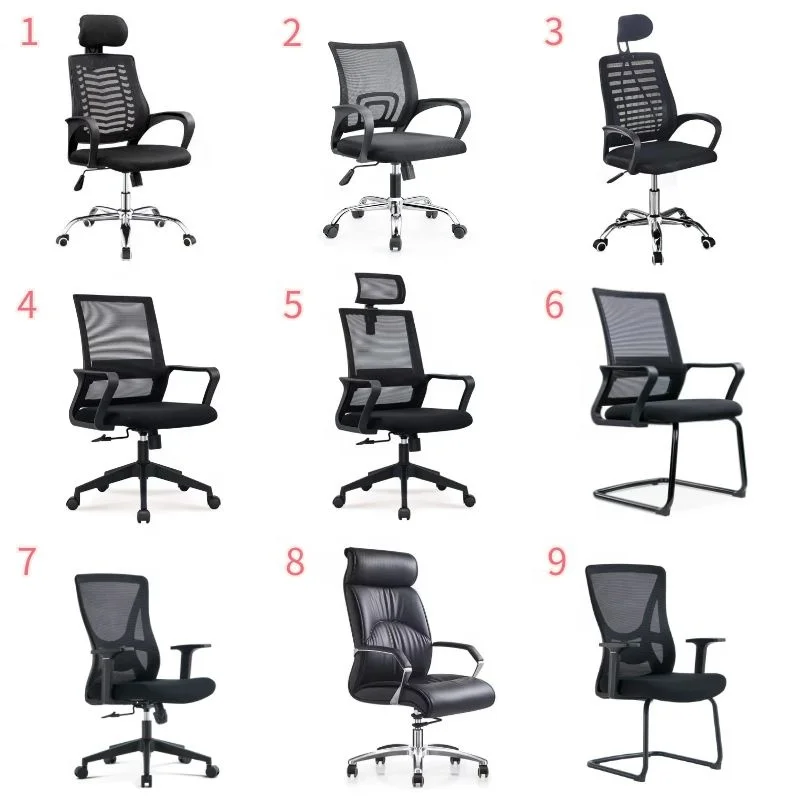 Wholesale of high-quality office chairs, high backrest mesh chairs,  office chair specifications, conference chairs