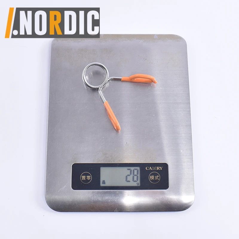 1 Inch 2 inch Weightlifting Accessory Spring Clip Collars for Weight Bar and Dumbbell Handles, Sold in Pair