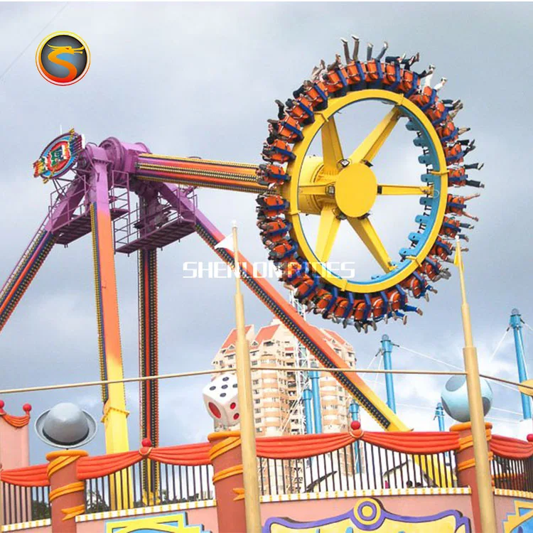 Fun Theme Park Attractions Swing Meteor Hammer Ride Amusement Big Pndulum