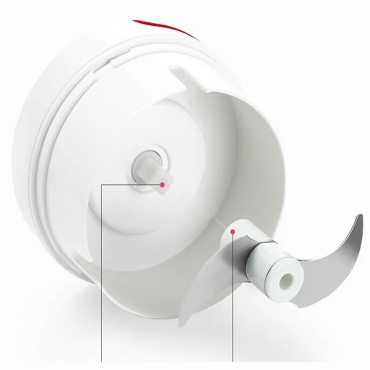 Hand Manual Pull Cord Vegetable Food Chopper Manual Mini Pull Chopper Mini garlic blender