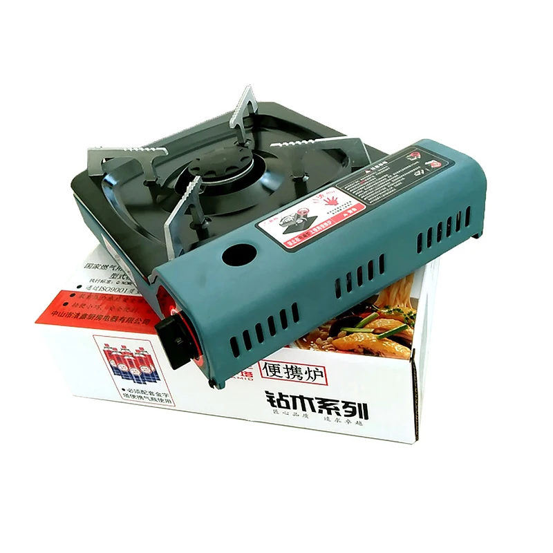 OEM/ODM safety custom brand mini camping portable butane gas stove for camping