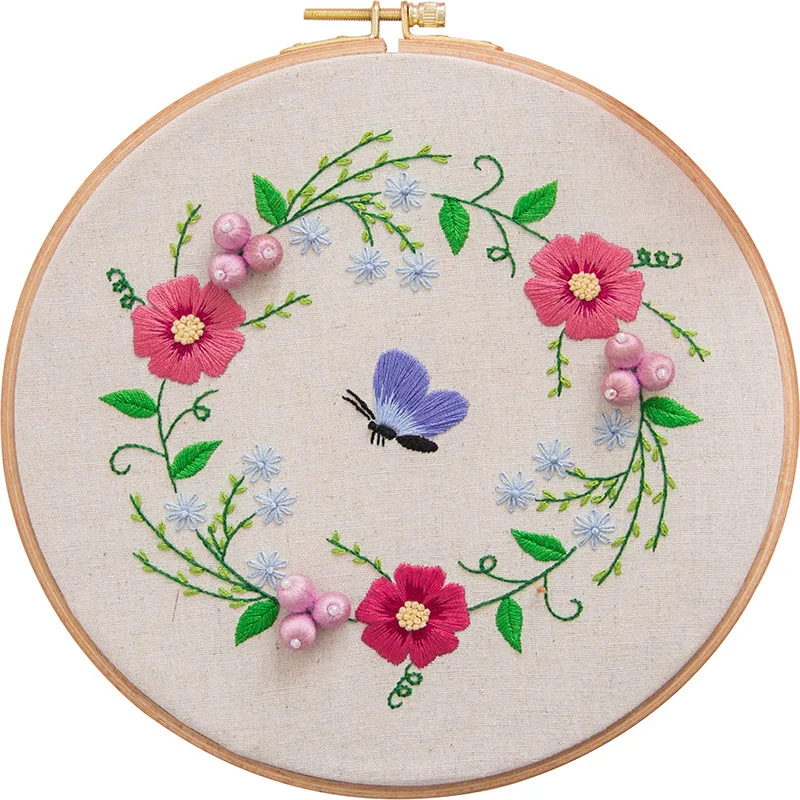 New Patterns Flower& Plant Embroidery Cross Stitch Kit Arts Crafrs Sewing Gifts