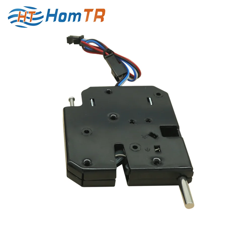 HomTR Factory Mini Electromagnetic Safe Electric Solenoid Latch 12vdc For Package Cabinet Lock Parcel Locker Locks