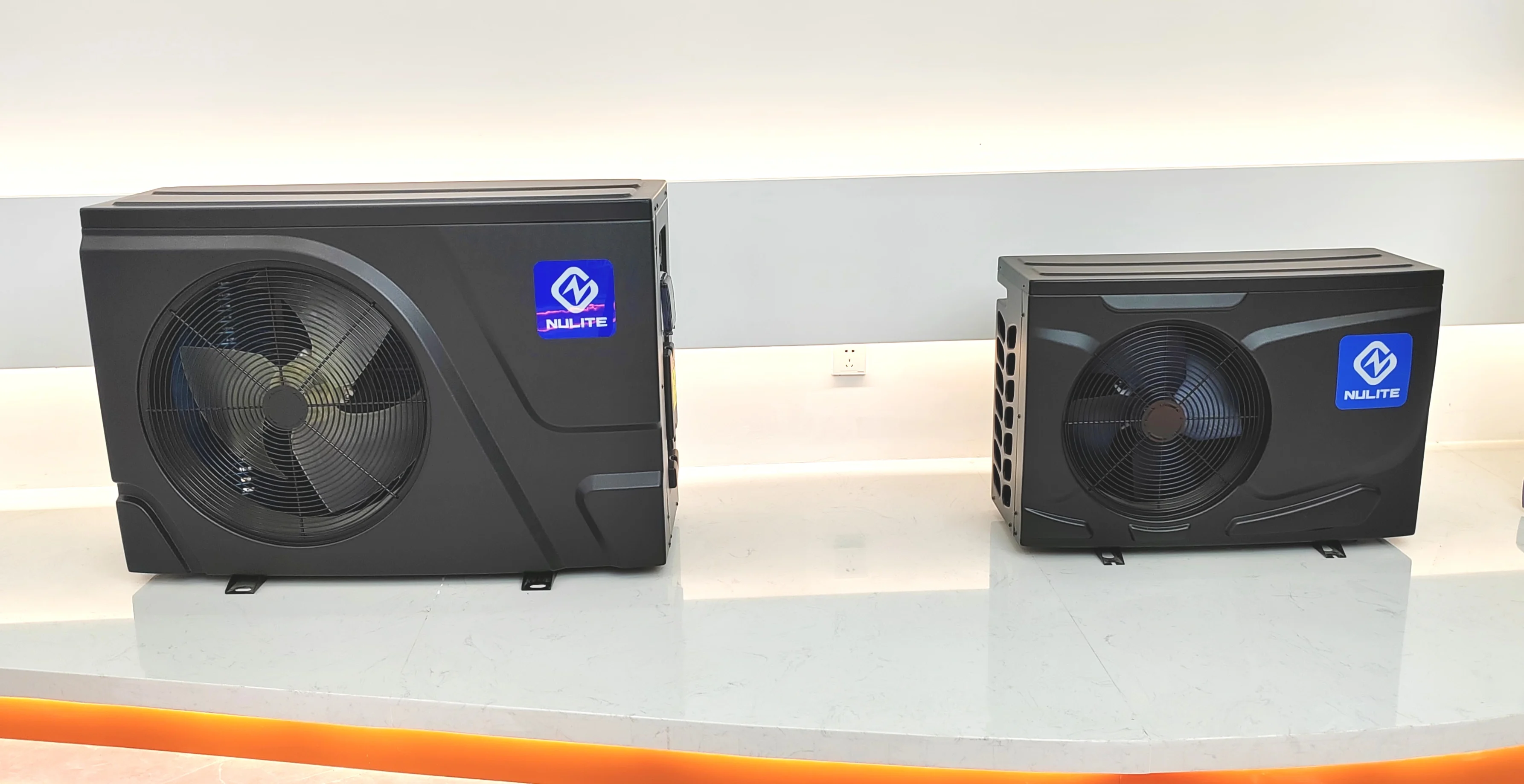 Nulite Hot sell 7kw to 28kw inverter R32 wifi odm heat pump water swim pool heater pump