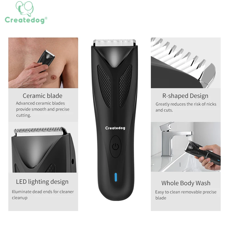 Factory Skin Safe Waterproof Manscaping Balls Body Groin men balls trimmer