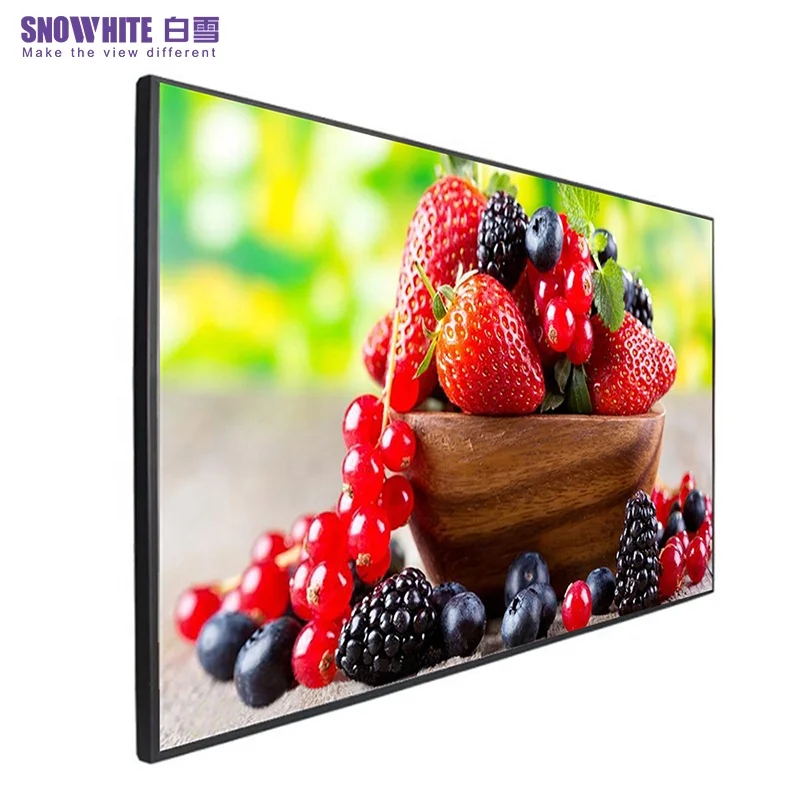 SNOWHITE 100 Inch 16:9 alr screen for long throw projector black diamond projection screen fixed frame projector screen