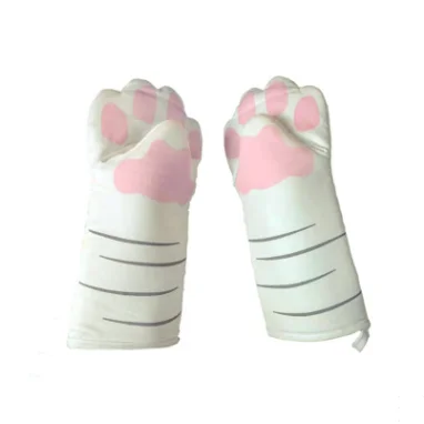 
high quality extra long cat gloves animal oven mitt 