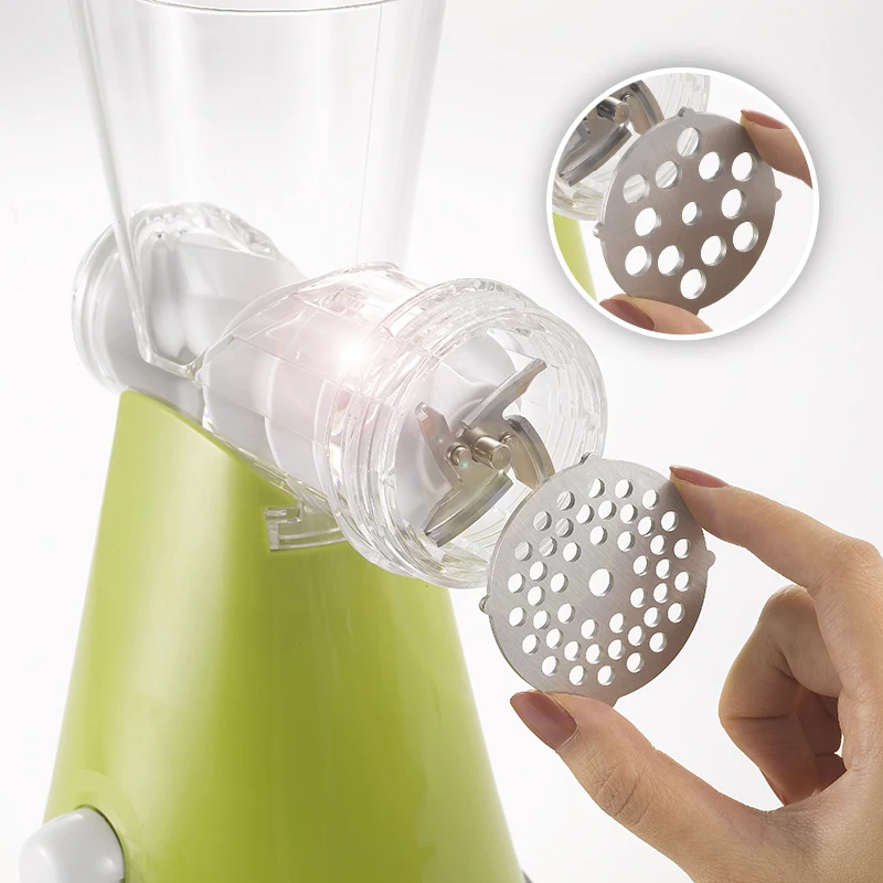 Worldwide Promotional Stainless Steel Simple Green Manual Cut Vegetable Tabletop Cookie Maker Mincer Machine