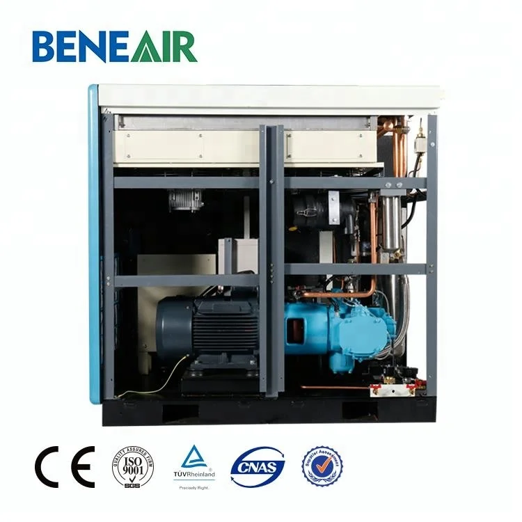 Similar To Kaeser Water Filled Oil-free Single Stage PM VSD Rotary Screw Type Air Compressor For Generating Gas