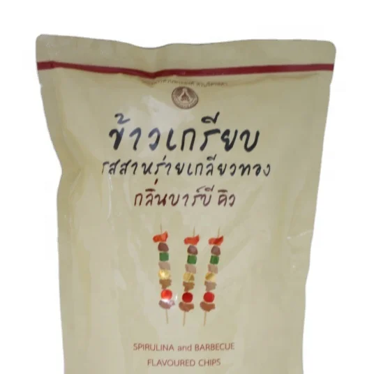 
Royal THAI Spirulina Rice Cracker Barbeque Potato Chips 