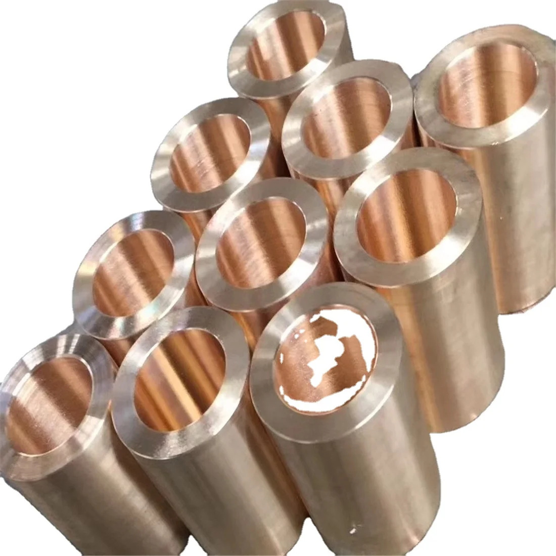 Customized processing H59 brass bar hollow copper bar yellow round copper bar 4mm 5mm 6mm 8mm 10mm 60mm