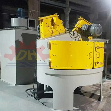 Double turntable Rotary Satellite Table Shot Blasting Machine for casting alloy wheel rim hub