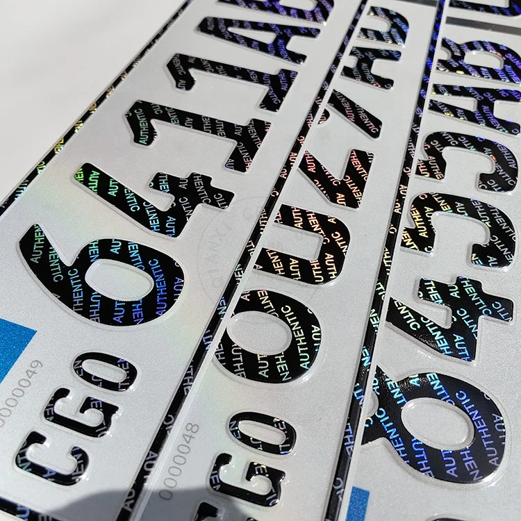 Custom African Zambia car no plate South Africa vehicle license plate Congo number plates