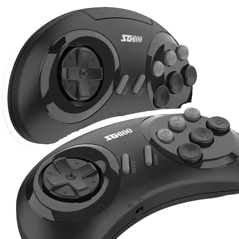 16Bit 4K HD Mini Retro Game Consola De Video Juegos Arcade 2.4G Dual Gamepad TV Game Box Stick For Sega Genesis Mega Drive