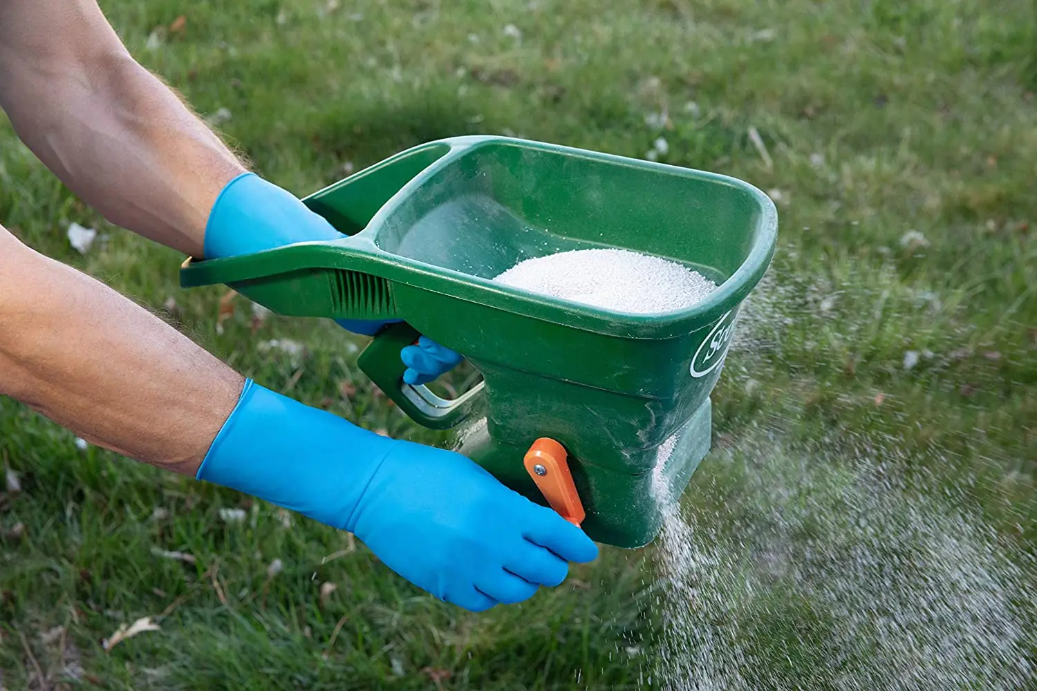 SG-375 Disposable Latex Gloves Medical / Exam Grade, Long Cuff, Thick Powder Free in Natural Rubber, Box of 50 Units