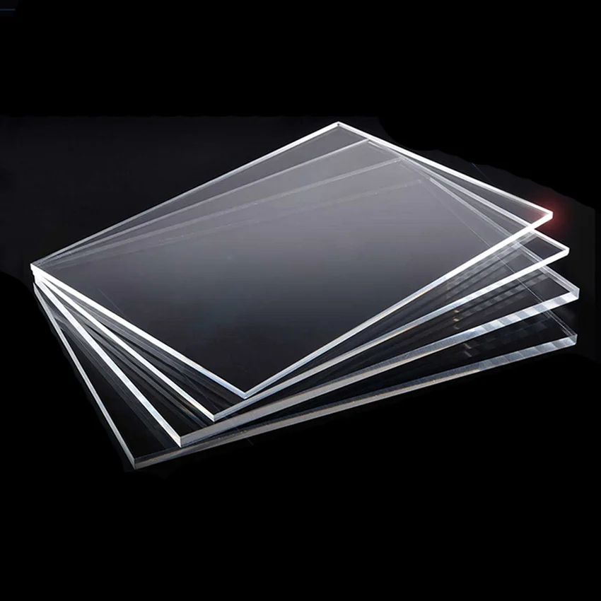 Manufacturer Price Clear High Transparent PMMA Cast Plastic Acrylic sheets Crafts Acrylic customized shape sizes