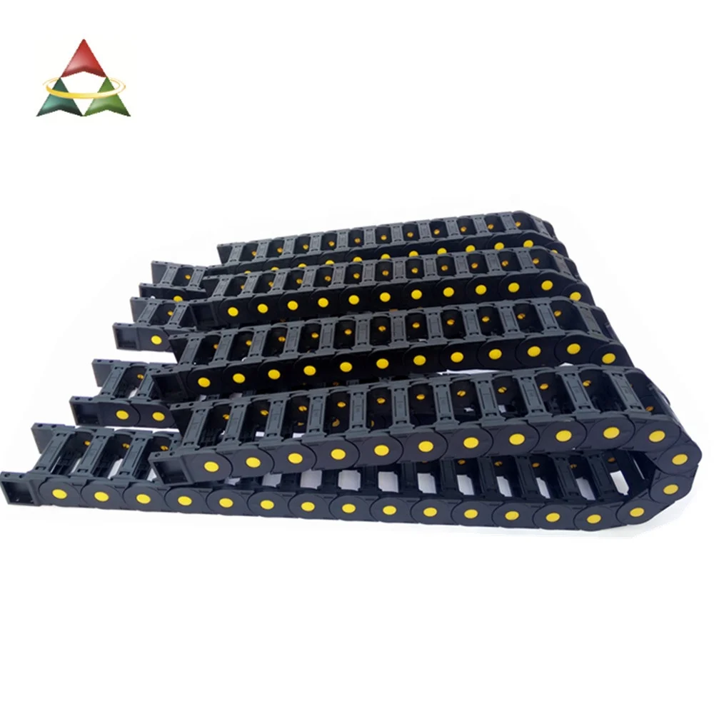 Cangzhou Zhonghe CNC Nylon Plastic Cable Carrier Chain Drag Chain