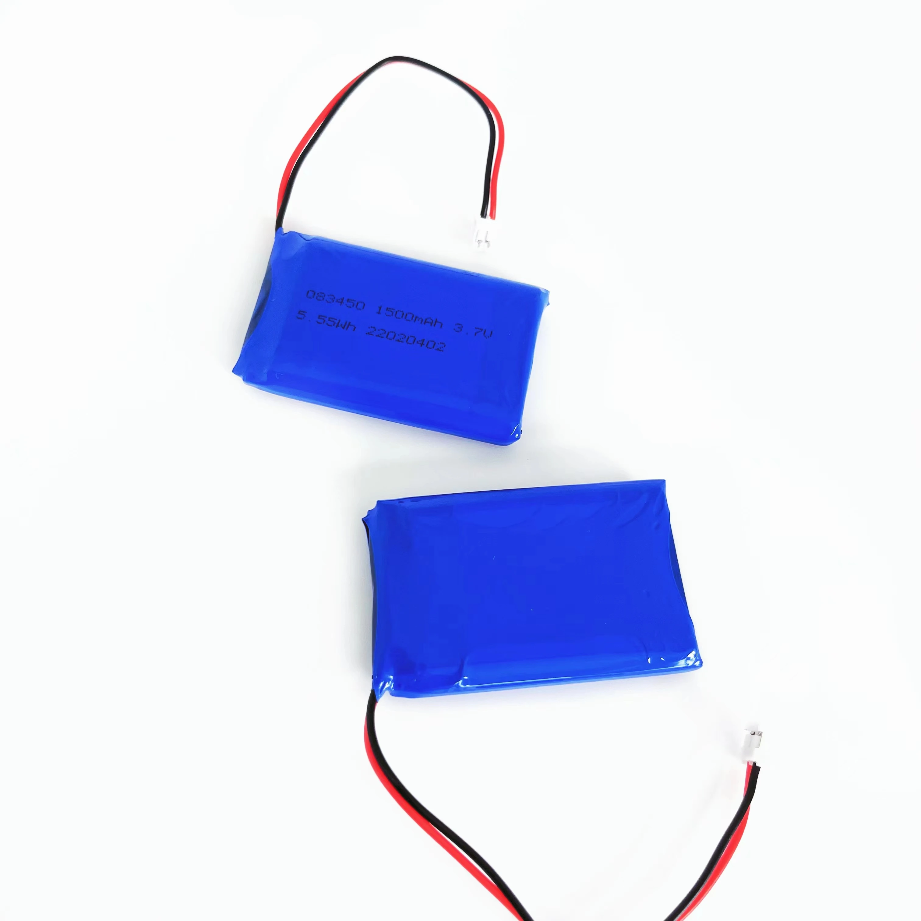 083450 3.7v 1500mah lithium ion polymer battery 803450 li-po pouch cell rechargeable battery pack with PVC for Power Tools