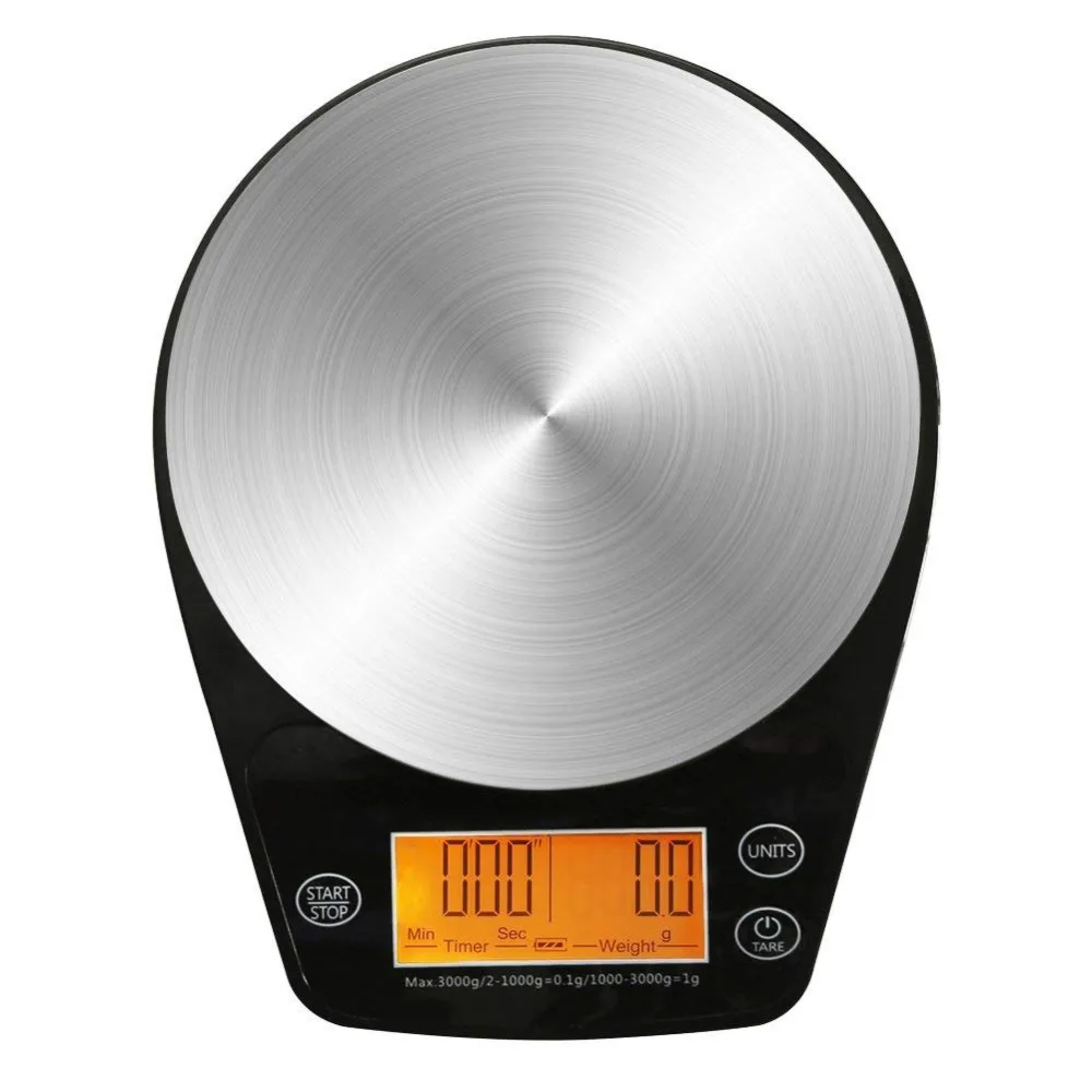Water proof cooking scale for coffee lovers