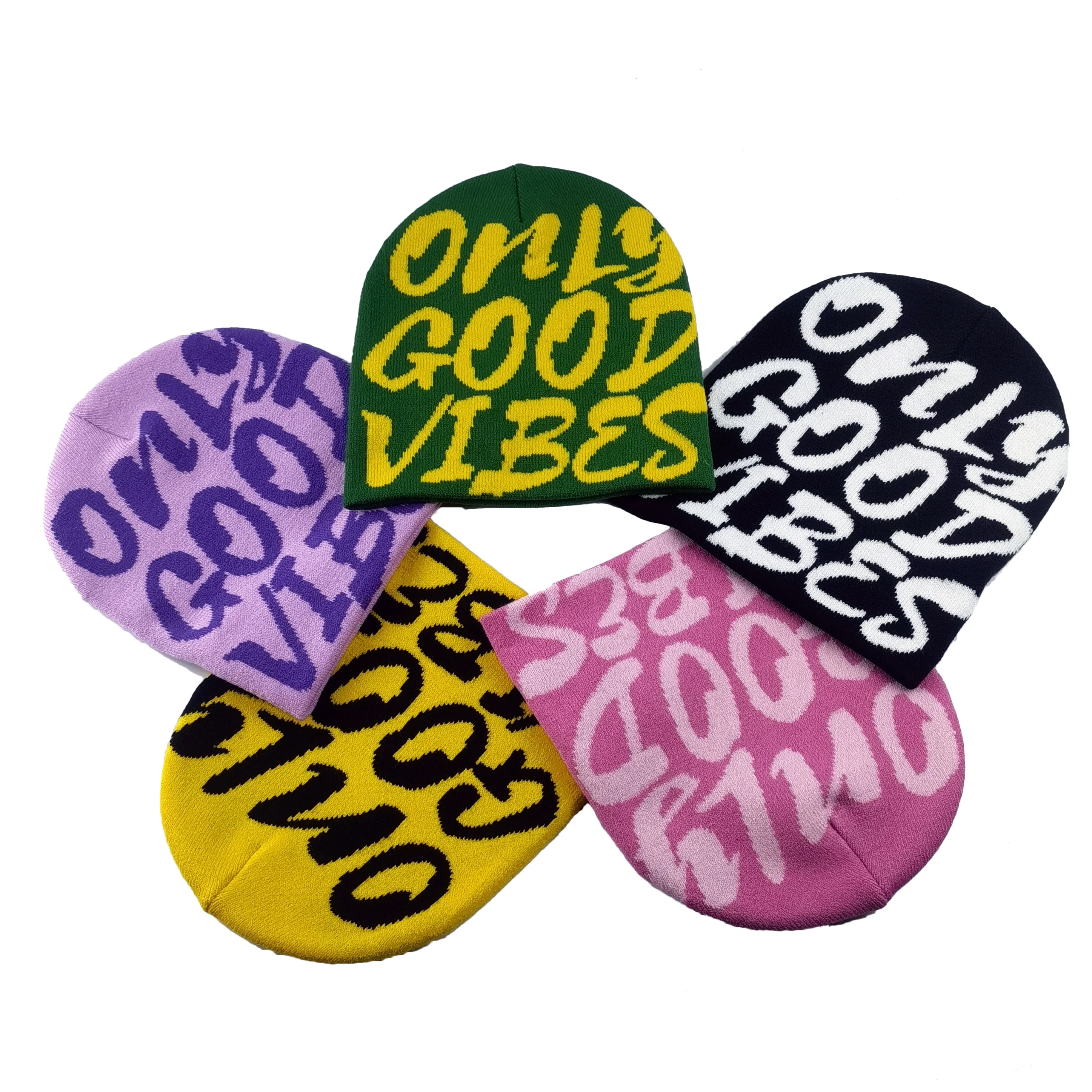 Wholesale daily life Beanie Hat Custom Jacquard Winter Hat