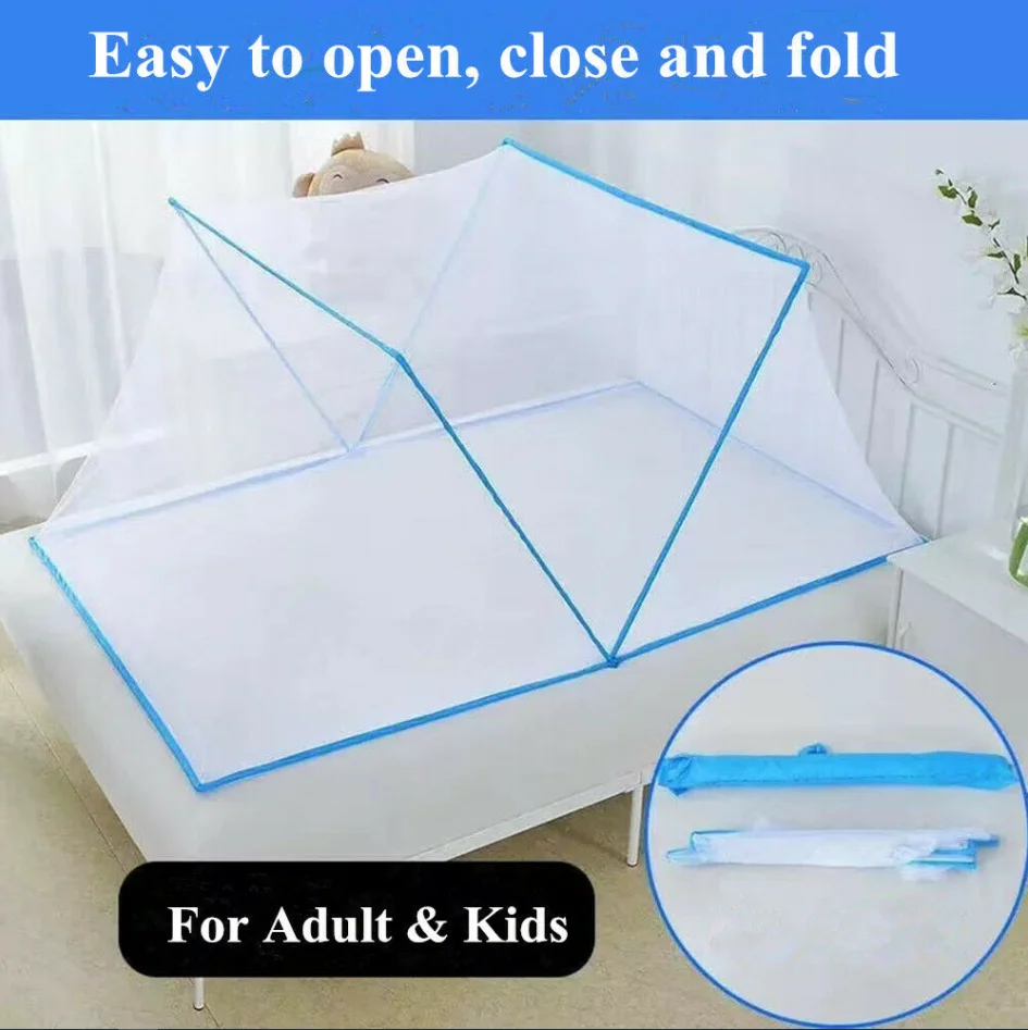 
Folding Anti-Mosquito Net double bed portable No installation 