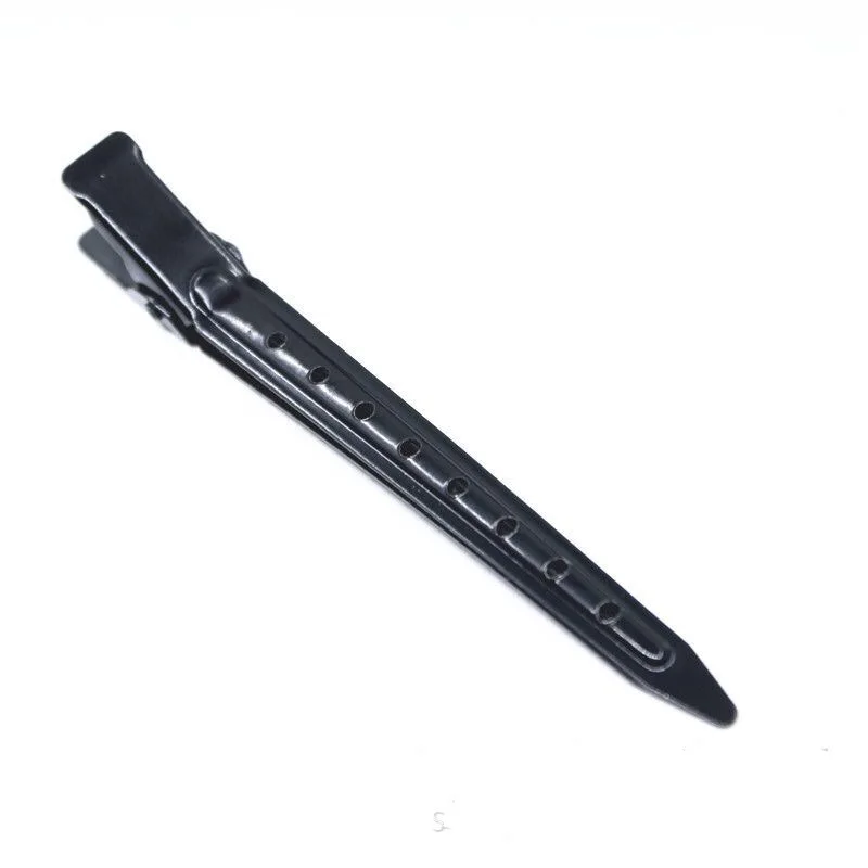 Wholesale 3.5Inches Metal Alligator Hair Clips Professional Salon Hairdressing Clips Section Hair Clips with Holes