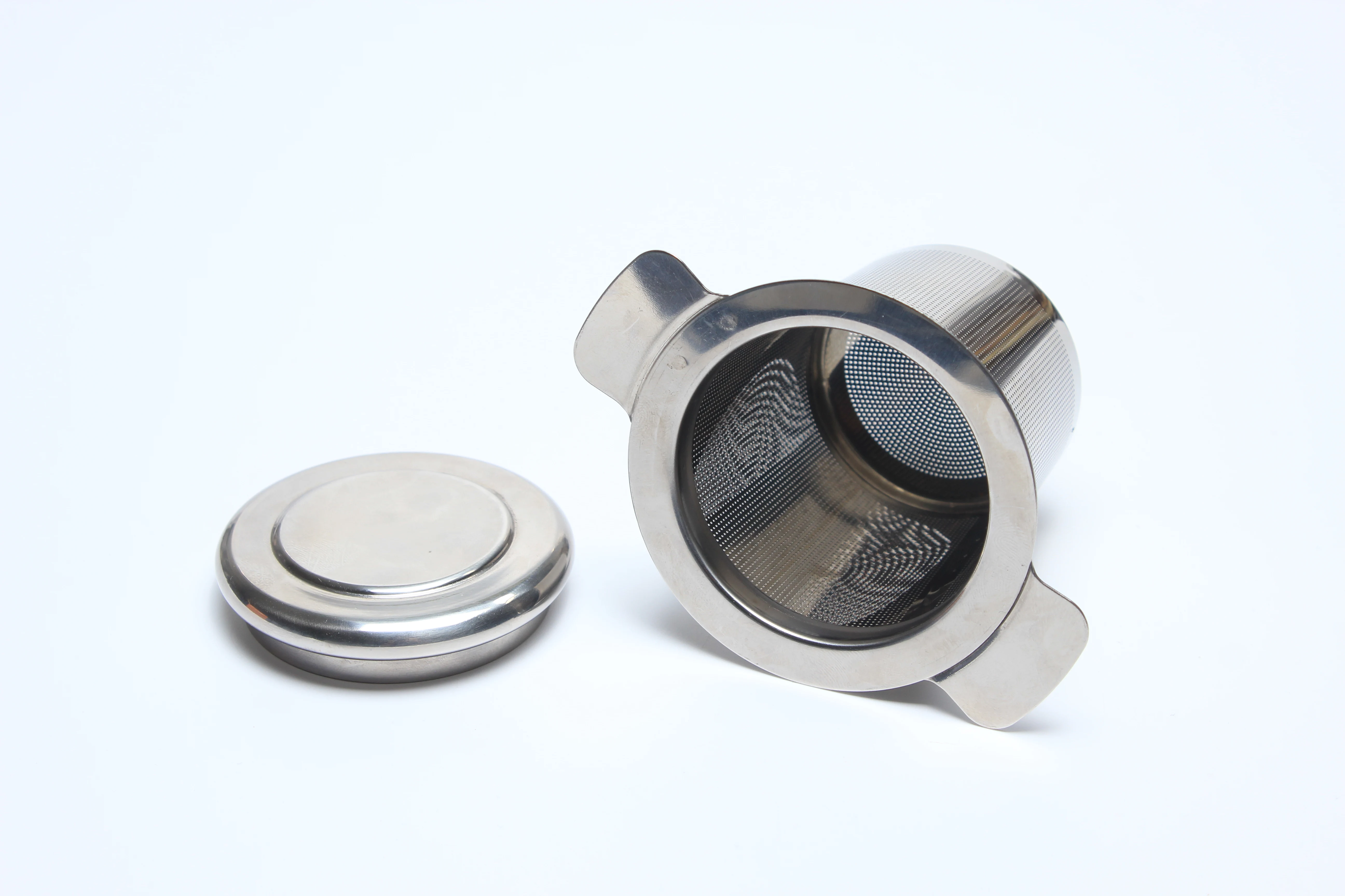 Etched Holes Stainless Steel Tea Infuser Mesh Basket Tea Filter