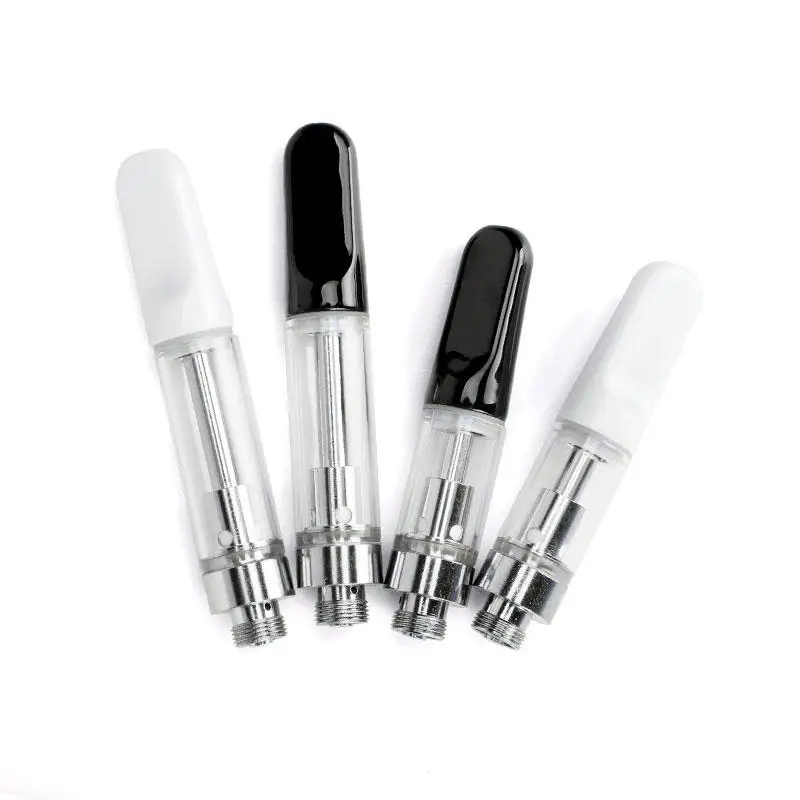 Vaporizer Carts TH205 Empty Vape Cartridges Packaging Atomizers 0.5ml 1ml Ceramic Glass Thick Oil Dab Pen Wax Cartridge