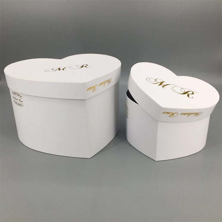 Custom Heart Shaped Unique Love Eco Friendly Velvet Boxes For Luxury Gift Packaging