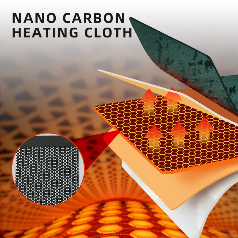 Savior 3 Temperature Settings Comfortable Soft Thickened Portable Heated Stadium Seat Cushion Pillow  for Indoor Outdoor Sports