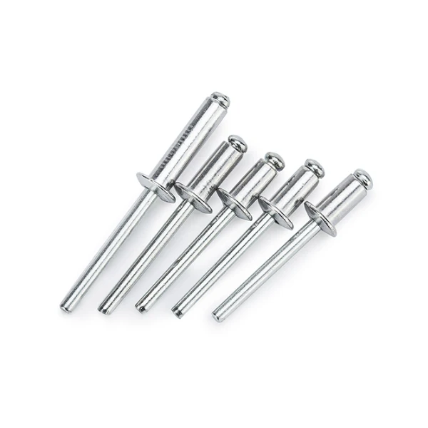 Customization size m2.4 m3.2 m4 m4.8 m5 Aluminum Open End Blind Rivets With Break Pull Mandrel DIN7337 Blind Rivets