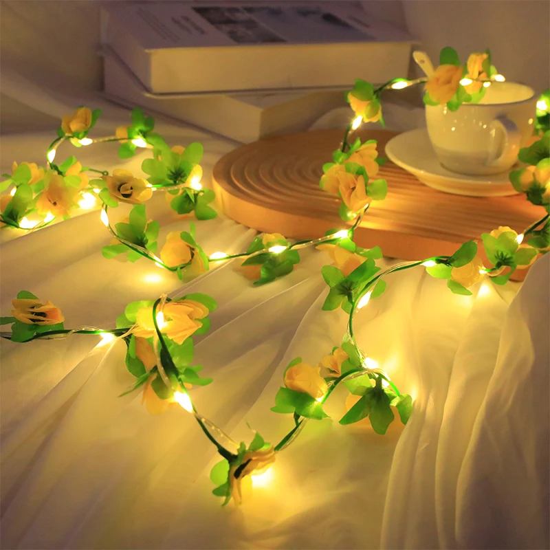 Morden Style Solar Swaying Lights Hanging String Curtain Lights Vines String Lights Party Garden Haunted House Decor