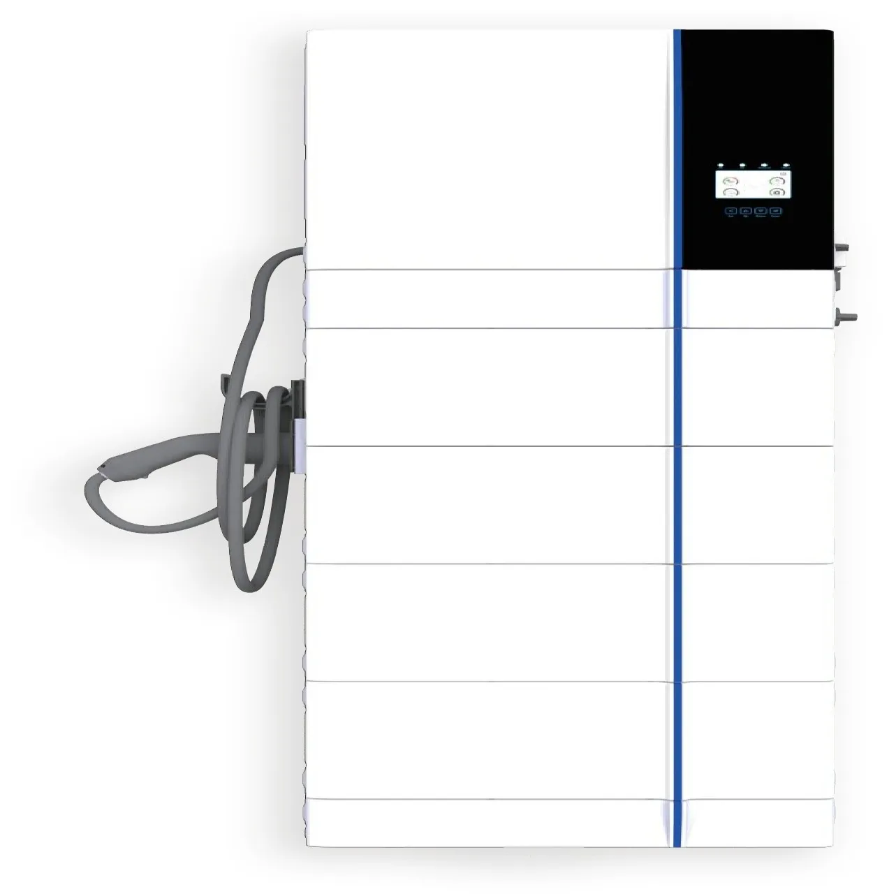 Deye Summer GB-SCL-EU smart grid&home all-in-one plus with deye high voltage inverter&GB-L battery EV charger  power station