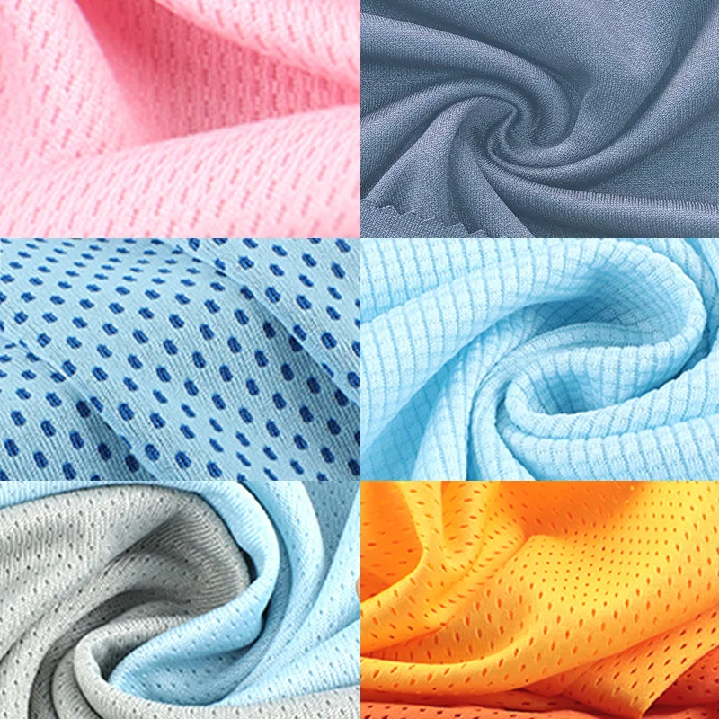 Hot Sale 148cm 260g, Pants Clothing Suit Elastic fabric Breathable Knit 100% Polyester Bird Eye Wicking Mesh fabric/