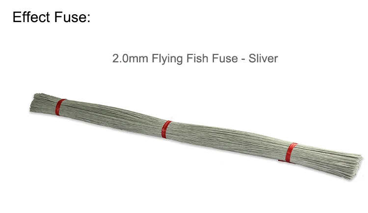 Unique Flying Fish Falling Leaf pyro pyrotechnic effect fuse