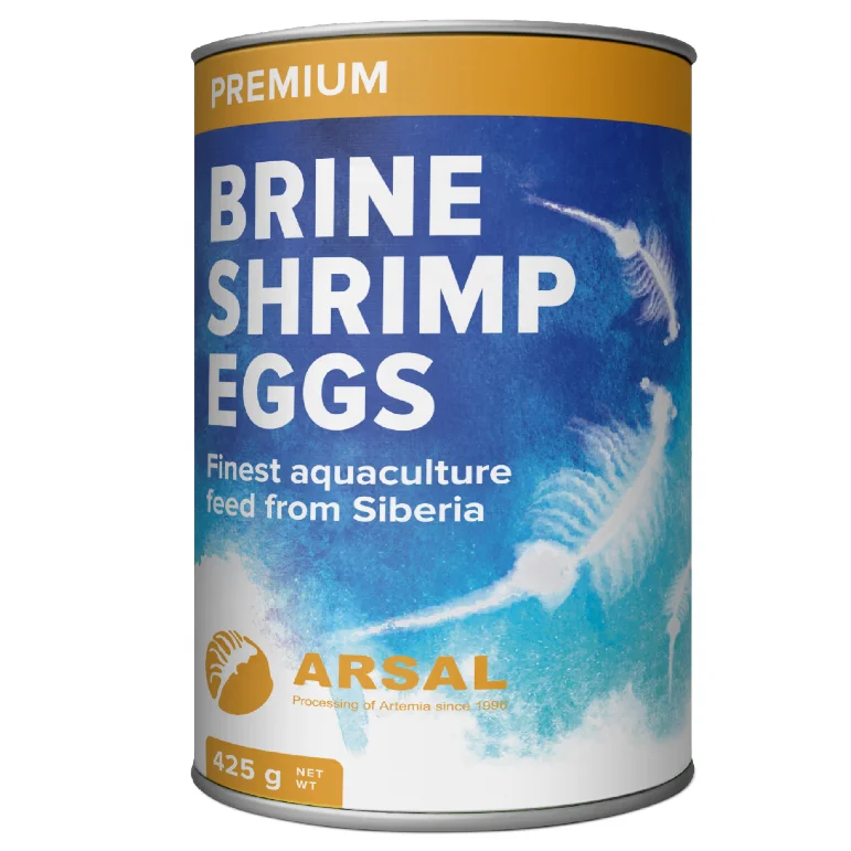 
Metal Can Package High Quality Dry Artemia Cysts with 85% Hatching Rate 