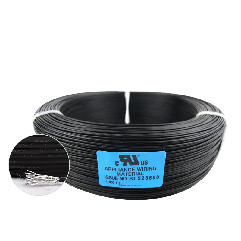 1000FT/R FEP wire 1332 16AWG 18AWG 20AWG lead out connecting wires for electronic equipment/temperature sensors electrical wire