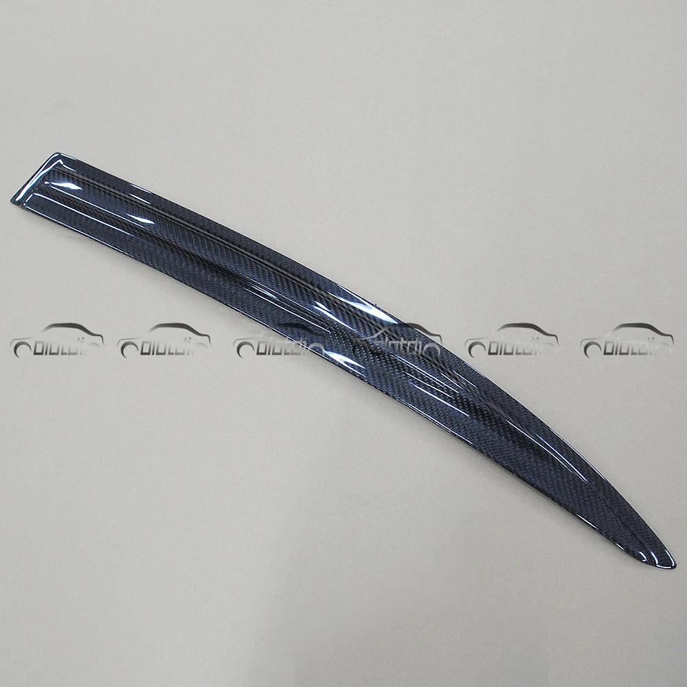 Carbon Fiber Window Visor Sun Rain Guard Shield Injection Door Visor For Honda Civic Type R 2009+