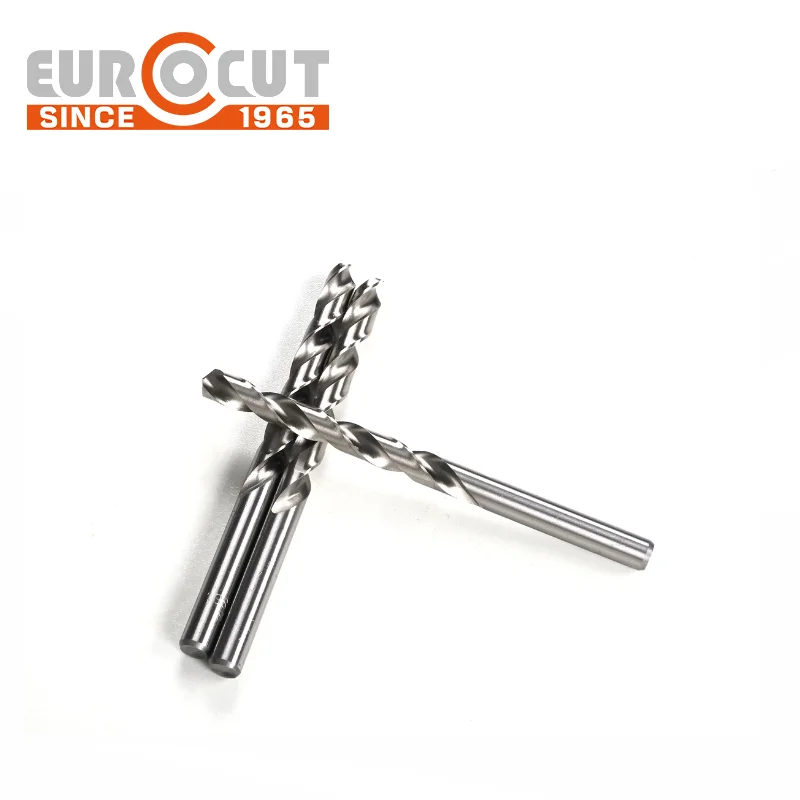 EUROCUT 4341 Fully Ground Din 338 HSS Drill Bit Hardware Twist Straight Shank Drill Bits For Metal