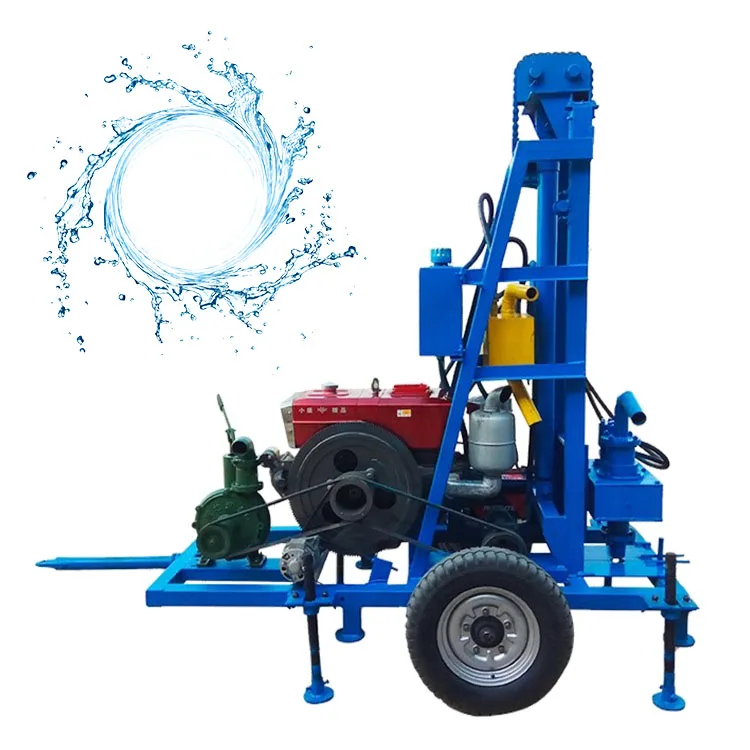 HiYoung Easy operation hydraulic drilling machine rig water well drilling equipment
