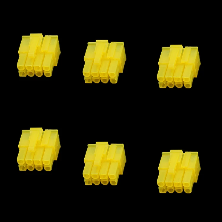 
ZPT Custom for molex 8 pin yellow strip connector molex 39012080 5557 