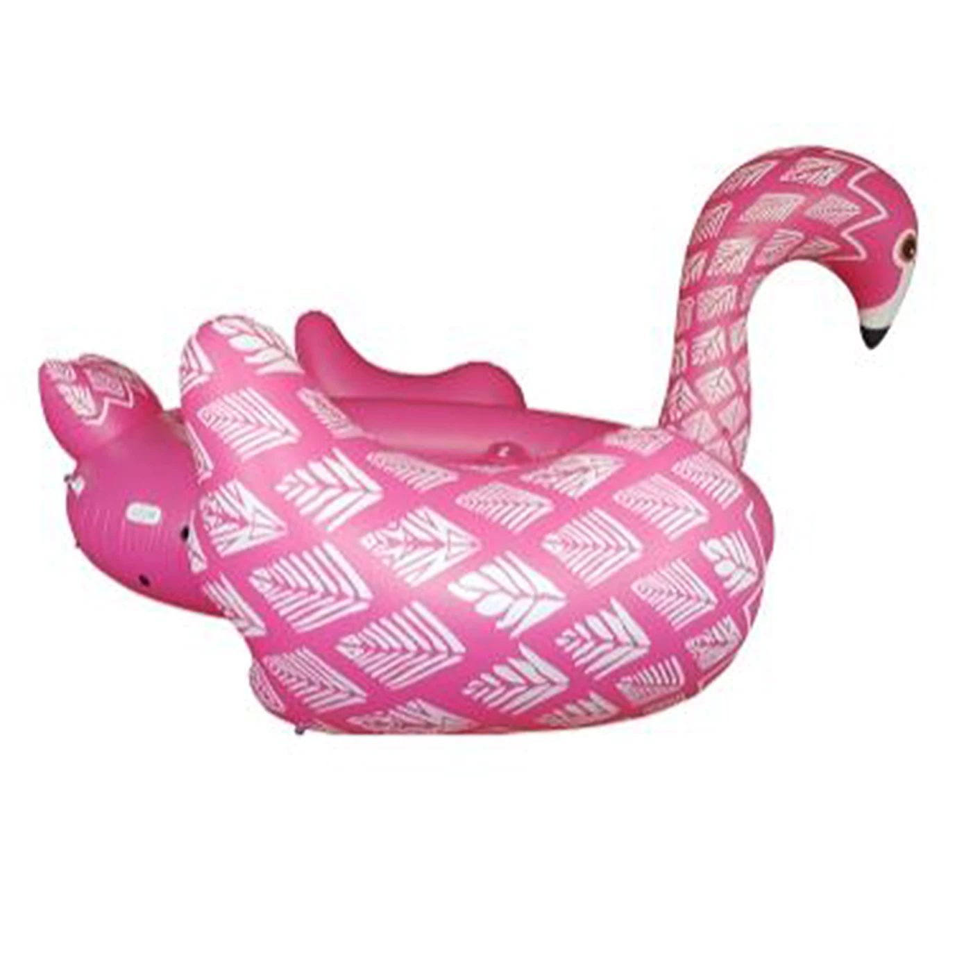 PVC Inflating Life Raft Inflatable Island Floating Lounge Water Dock Animal Flamingo Boat Pool Float