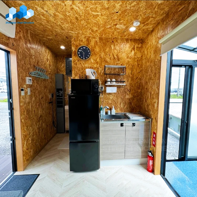 Zhongnan Detachable 20ft Luxury Mobile Home Apartments Tiny Prefabricated Modular House Portable 2 Bedroom Container Houses