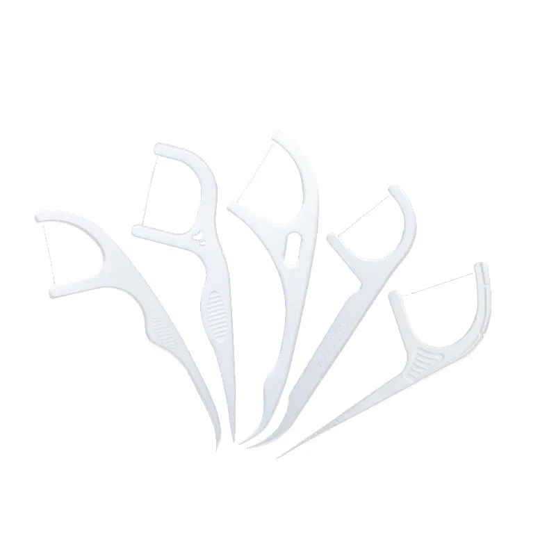 Wholesale dental floss picks manufacturing holder flosser tooth cleaning for all people
