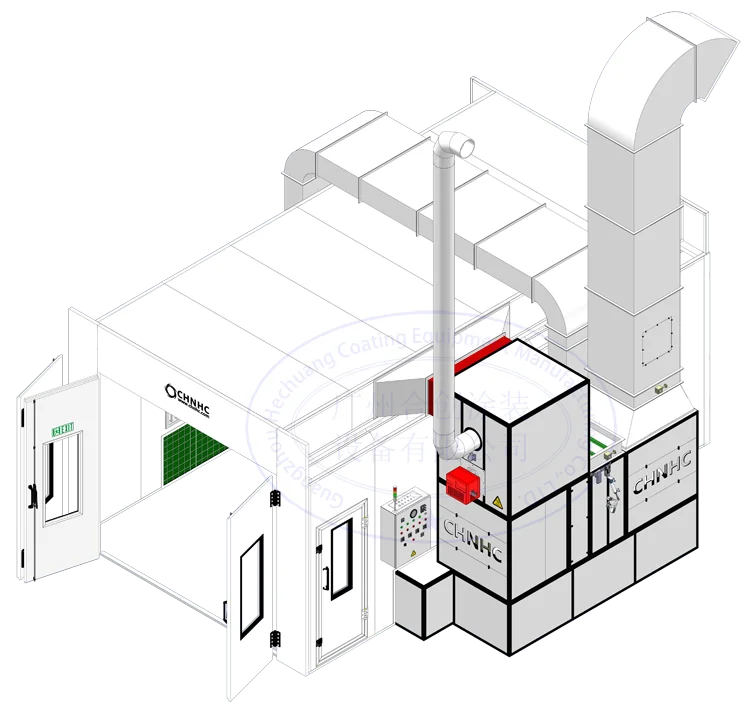 auto frame Machine paint booth burner tools car equipment for car repair workshop