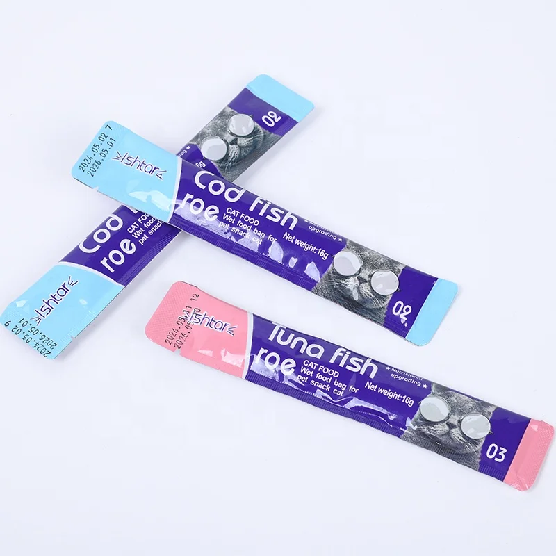 Wet Food Cat Strips (Snacks) For Fish Application Pet Snacks